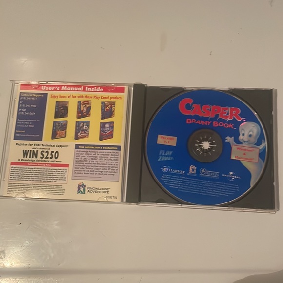 Casper brainy book cd ROM - Picture 2 of 4